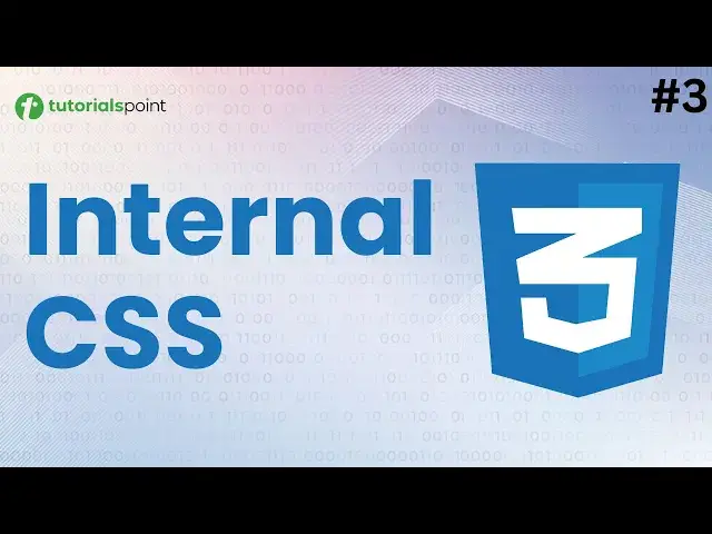 'Video thumbnail for Internal CSS (Explained in 4 Minutes) | CSS Course for Beginners'