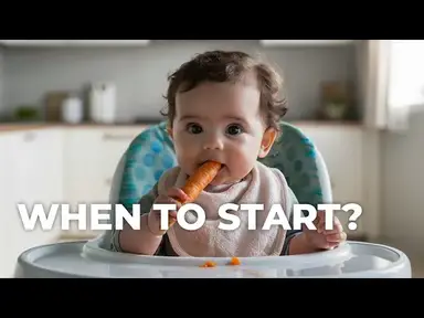 'Video thumbnail for How to Introduce Solid Foods to Your Baby (Eat, Sleep, Grow)'