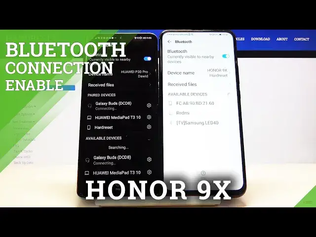 'Video thumbnail for How to Connect Bluetooth Device with Honor 9X - Pair Honor via Bluetooth'