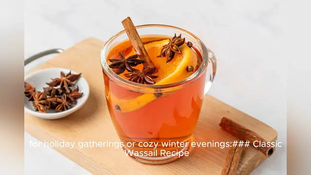 'Video thumbnail for wassail recipe'
