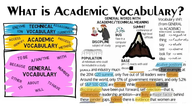 'Video thumbnail for What is academic vocabulary?'