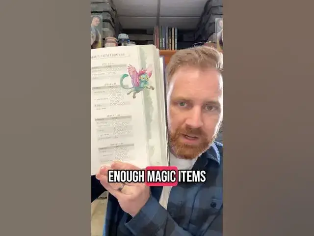 'Video thumbnail for The 2024 #dnd rules allegedly don’t require magic items'