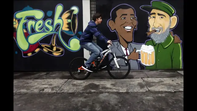 'Video thumbnail for Fidel Castro Dalam Grafiti'