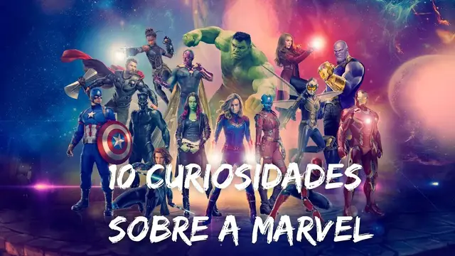 'Video thumbnail for 10 Curiosidades Sobre A Marvel - Aventuras - Super Herois e Curiosidades'