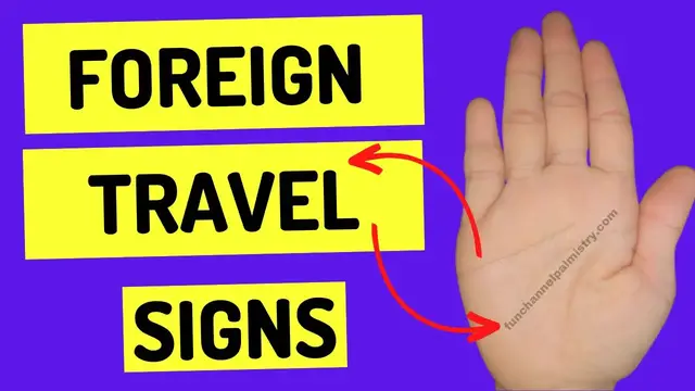 'Video thumbnail for Foreign Travel Lines And Foreign Settlement Signs In Palmistry'