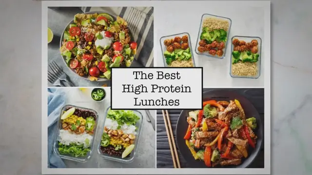 'Video thumbnail for 31 High Protein Lunches'