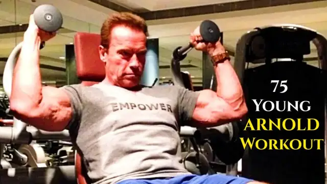 'Video thumbnail for 75 Year Young ARNOLD SCHWARZENEGGER Workout Motivation'