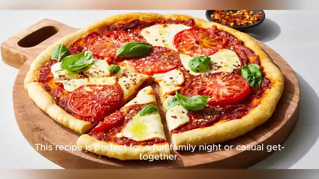 'Video thumbnail for homemade pizza recipe'