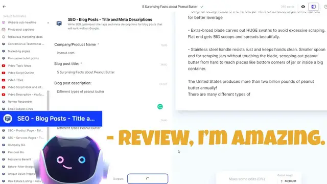 'Video thumbnail for Jasper AI Is It Worth the Cost? Jasper Features in Action! [Review]'