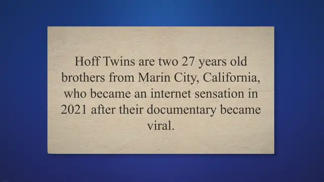 'Video thumbnail for Hoff Twins – Who Are They?'