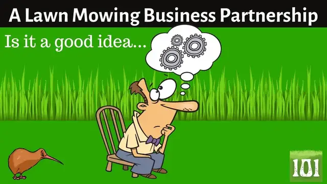 'Video thumbnail for A Lawn Mowing Business Partnership   Is It A Good Idea'