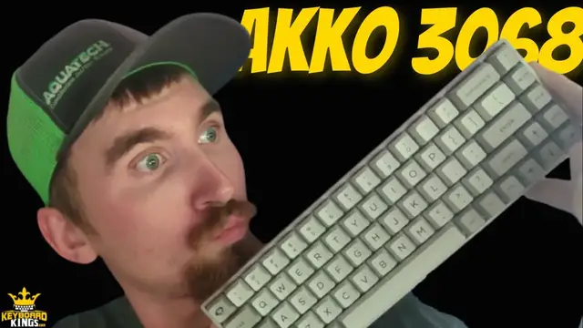 'Video thumbnail for Akko 3068 Keyboard Review | 9009 Retro Model'