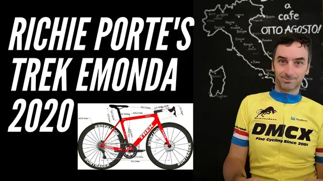 'Video thumbnail for Richie Porte's TREK Bike Size 2020'