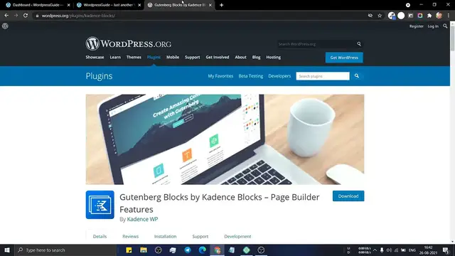 'Video thumbnail for How to Add a Contact form in WordPress website _ Kadence Blocks Tutorials'
