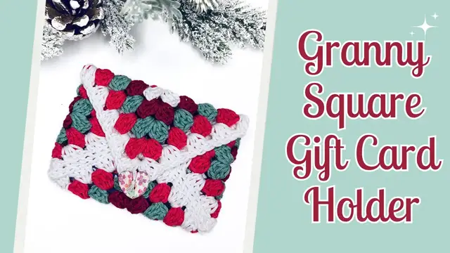 'Video thumbnail for You Won't Believe How Easy It Is to Crochet a Gift Card Holder'