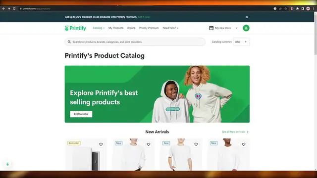 'Video thumbnail for How To Use Canva With Printify'