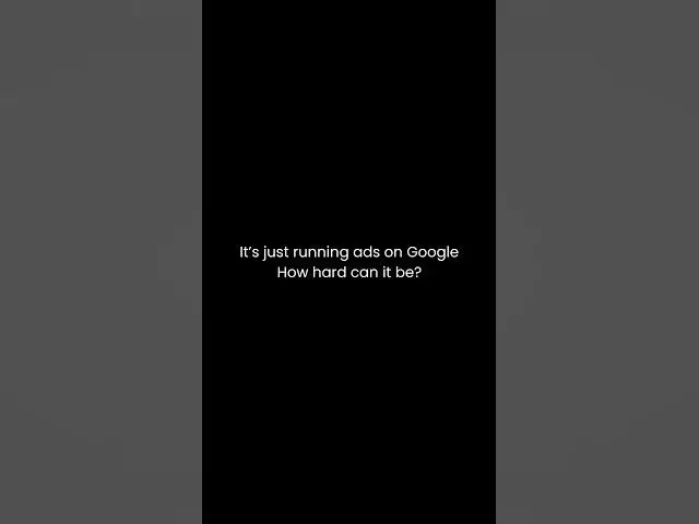 'Video thumbnail for Google Ads Isn’t Just ‘Run & Done’'