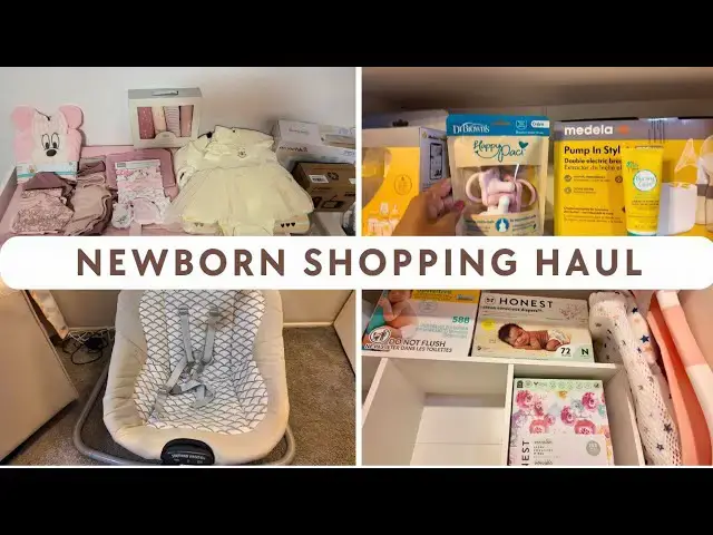'Video thumbnail for Baby Online Shopping Haul 2024: Target, Walmart & Amazon Newborn Essentials & Necessities'