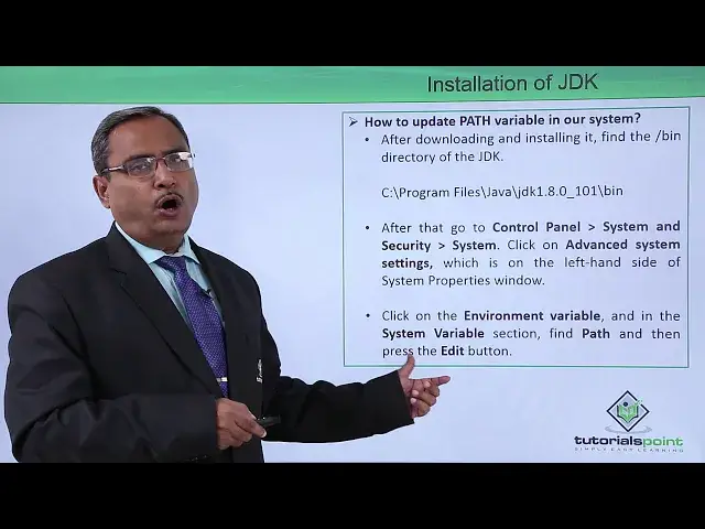 'Video thumbnail for Java Essentials - Installation of JDK'