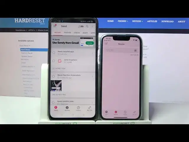 'Video thumbnail for How To Transfer Files from an Android Device to iPhone 13 Mini with Send Anywhere App'