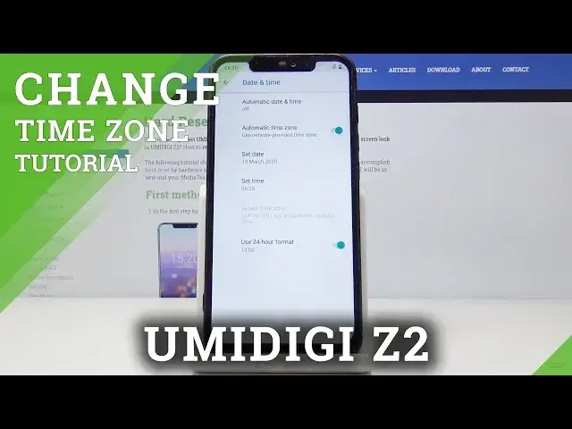 'Video thumbnail for UMIDIGI Z2   Date and Time'