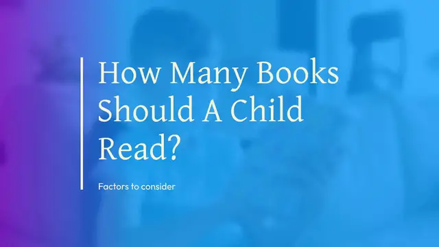 'Video thumbnail for  How many books should a child read per week/month?	'