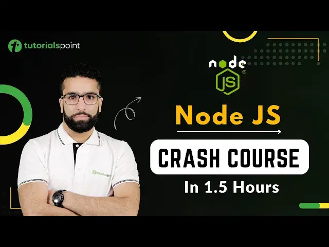'Video thumbnail for Node Js Crash Course | Learn in 1.5 Hours | Calculator App Project | Tutorialspoint'