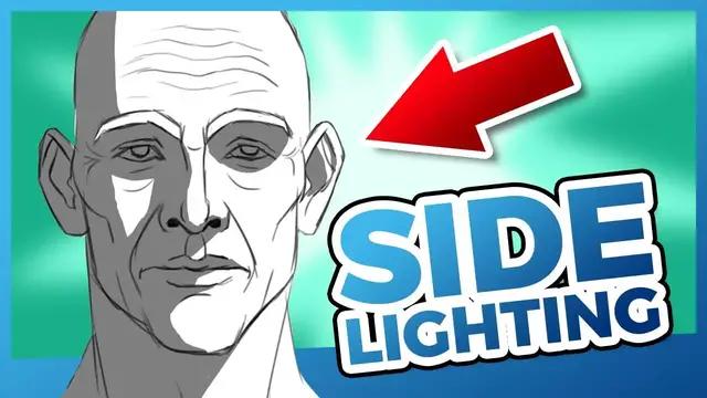 'Video thumbnail for Shading a Face From The Side [LIVE Demo] [Part 2]'