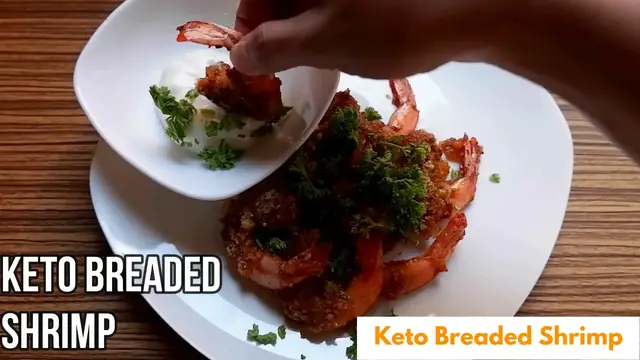 'Video thumbnail for Keto Breaded Shrimps'
