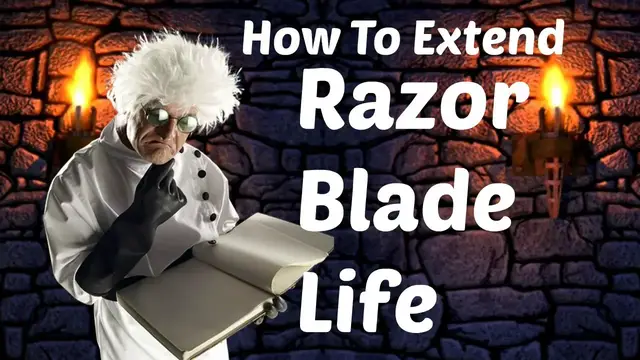 'Video thumbnail for How To Extend Razor Blade Life'