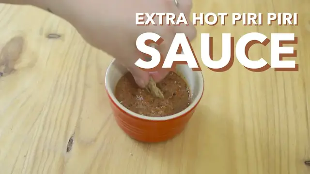 'Video thumbnail for Extra Hot Piri Piri Hot Sauce Recipe - I Cook The World'