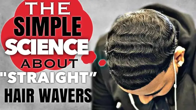 'Video thumbnail for The Simple Science Behind How To Get 360 Waves With "Straight Hair" (Men Hairstyles)'