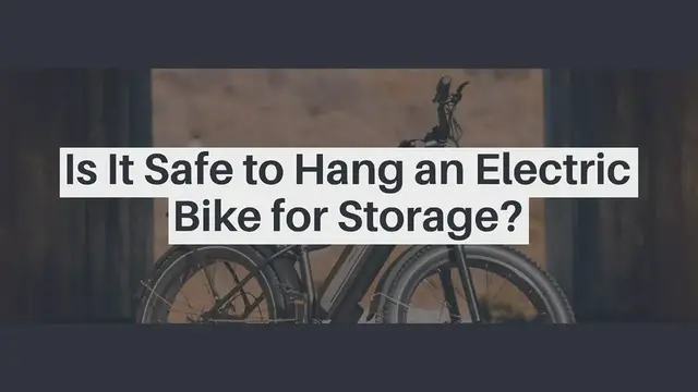 'Video thumbnail for Is It Safe to Hang an Electric Bike?'