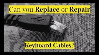 'Video thumbnail for Can you Replace or Repair Keyboard Cables'
