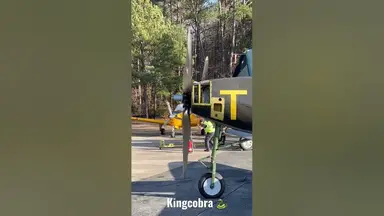 'Video thumbnail for Kingcobra 🐍 power! #aviationhistory #warbird #avgeeks'