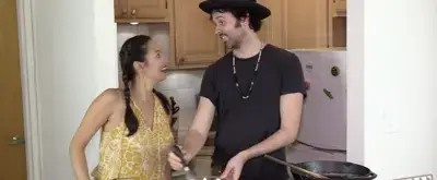 'Video thumbnail for Backstage Bite with Katie Lynch: James Davis Whips Up OKLAHOMA! Brown Butter Cornbread!'