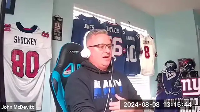 'Video thumbnail for New York Giants Training Camp and Roster Breakdown'