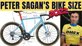 'Video thumbnail for What is Peter Sagan 2022 Bike Size? DMCX'
