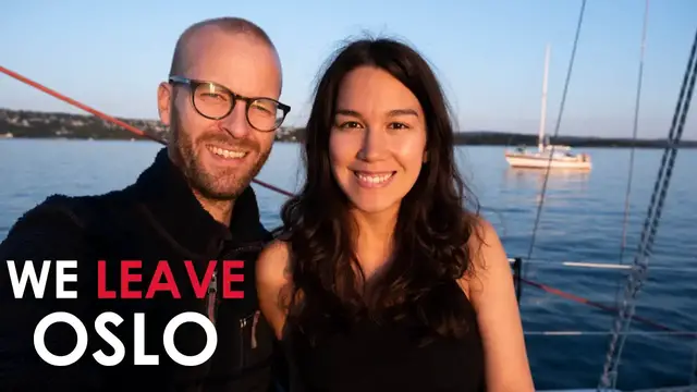 'Video thumbnail for We begin our sailing adventure and sail down the Oslo fjord in Norway - Part 1'