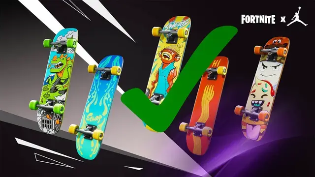 'Video thumbnail for Fortnite How To Get Skateboard Styles FAST!!!'