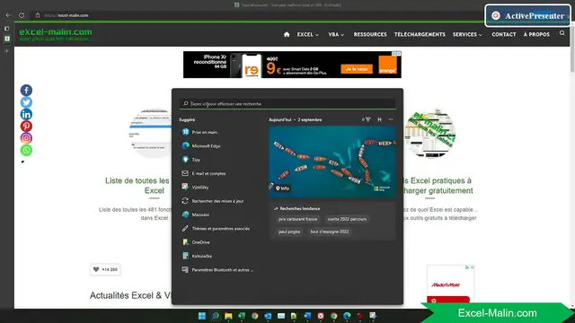 'Video thumbnail for Débloquer les macros VBA dans un ficher en provenance d'internet'