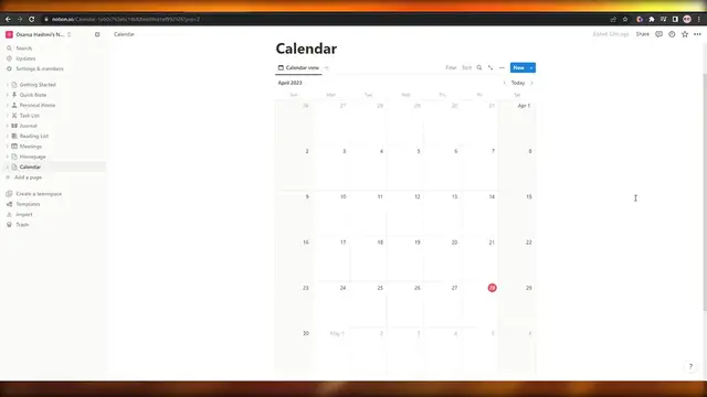'Video thumbnail for How To Sync Google Calendar With Notion'
