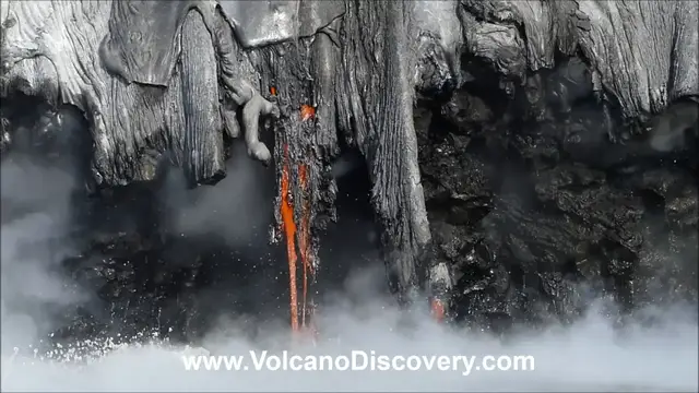 'Video thumbnail for Kilauea lava ocean entry morning 12 Nov 2016'