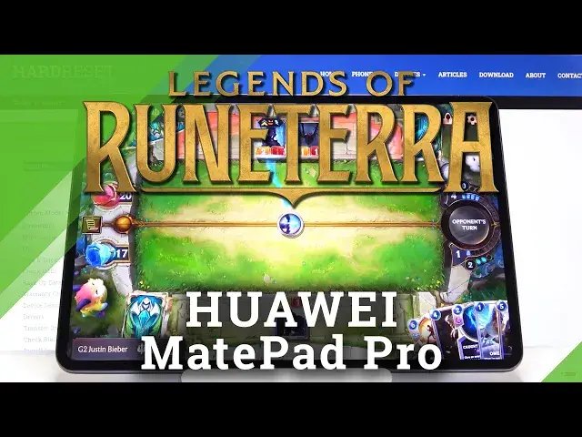 'Video thumbnail for Legends of Runeterra on HUAWEI MatePad Pro – High Graphics Test'