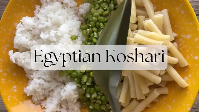 'Video thumbnail for Egyptian Koshari'