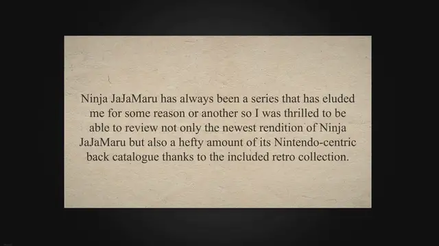 'Video thumbnail for Ninja JaJaMaru: The Great Yokai Battle + Hell Review'