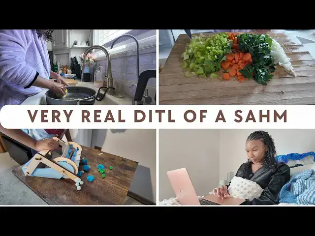 'Video thumbnail for Day In The Life Of A SAHM: Clean With Me, Soup Recipe,  Groceries and Kiwico Subscription'