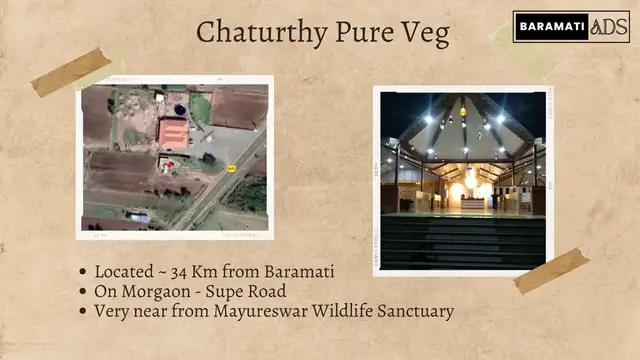 'Video thumbnail for Chaturthi Pure Veg, Hotel at Moregaon-Supe Road'