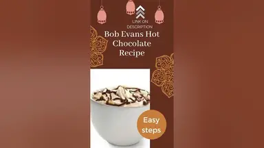 'Video thumbnail for How to Homemade Bob Evans Hot Chocolate Recipe'
