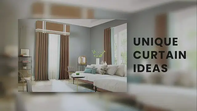 'Video thumbnail for Unique Curtain Ideas'